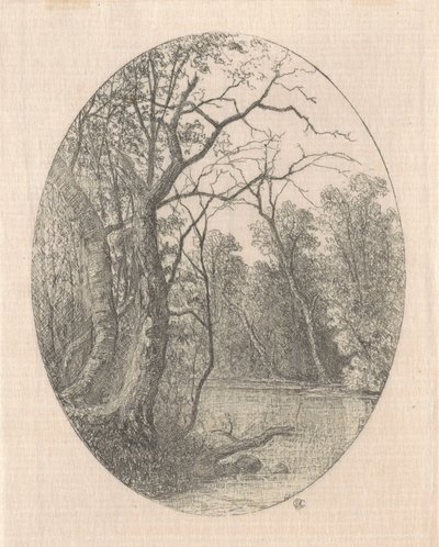 Na Laurel Creek autorstwa Carl C. Brenner