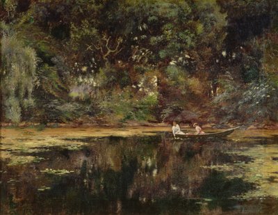 Um barco de verão Trippolish autorstwa Carl Christian Carlsen