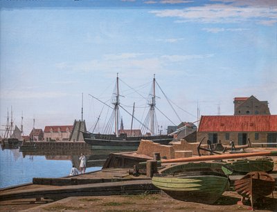 Larsens Plads w Kopenhadze autorstwa Carl Dahl