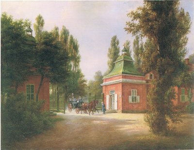 wejście do nowego ogrodu (Poczdam) autorstwa Carl Daniel Freydanck