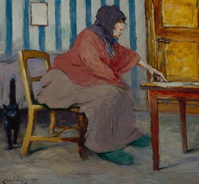 Wróżenie z fusów autorstwa Carl Dornberger