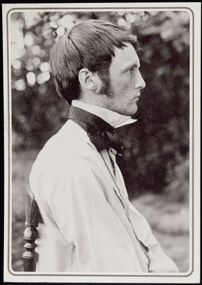Portret Heinricha Vogelera (1872-1942) 1898 (zdjęcie bw) autorstwa Carl Eeg