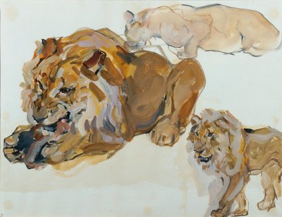 Badanie na zwierzętach z Schönbrunn autorstwa Carl Fahringer