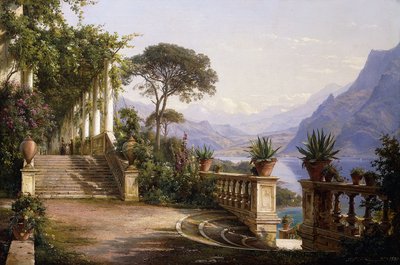 Loggia Fra Como, 1880 autorstwa Carl Frederick Aagaard