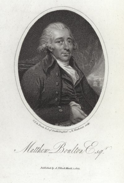 Mateusz Boulton autorstwa Carl Frederik van Breda