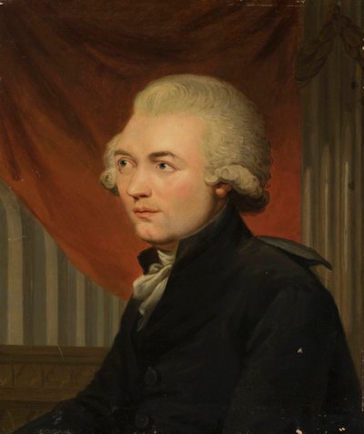 Portret organisty i kompozytora Georga Josepha Voglera 1749-1814. autorstwa Carl Frederik von Breda