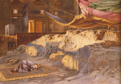 Wewnątrz Kopuły na Skale, 1864 autorstwa Carl Friedrich Heinrich Werner