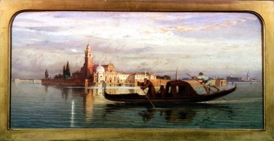 Na Lagunie Weneckiej autorstwa Carl Friedrich Heinrich Werner