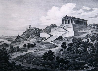 Walhalla (lito) autorstwa Carl Friedrich Heinzmann