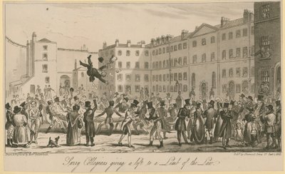 Surry Collegians podnoszący kończynę prawa autorstwa Carl Georg Adolph Hasenpflug