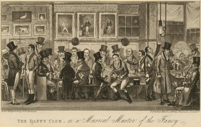 Klub Daffy; lub Musical Muster Fancy autorstwa Carl Georg Adolph Hasenpflug