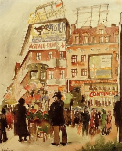 Berlin, Potsdamer Platz autorstwa Carl Grossberg