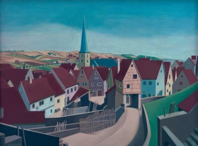 Wioska frankońska autorstwa Carl Grossberg
