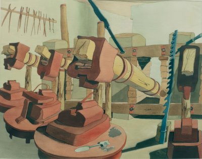 Kuźnia Hinterstein (w pobliżu Hindelang) autorstwa Carl Grossberg