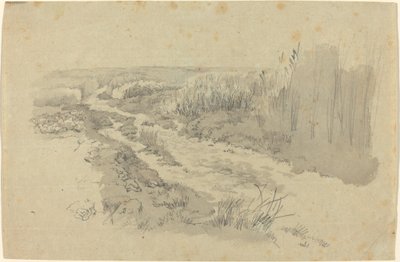Ścieżka przez pola w pobliżu Lipska autorstwa Carl Gustav Carus