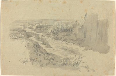 Ścieżka przez pola w pobliżu Lipska autorstwa Carl Gustav Carus
