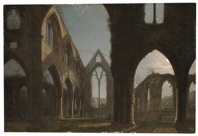 Opactwo Tintern (olej na płótnie) autorstwa Carl Gustav Carus