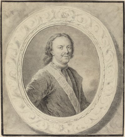 Piotr Wielki z Rosji autorstwa Carl Guttenberg