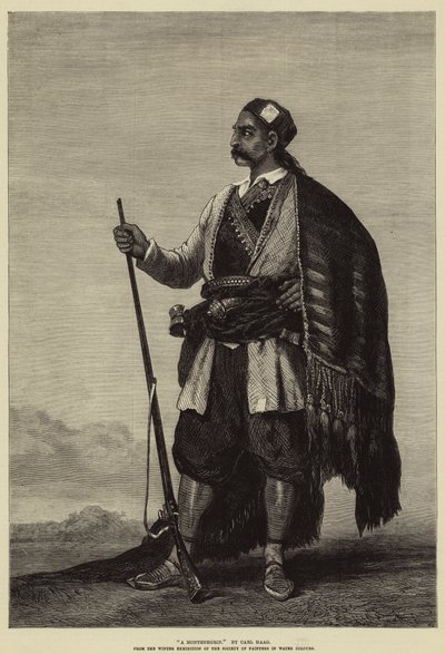 Czarnogórca autorstwa Carl Haag