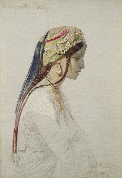 Samarytanka, 1859 autorstwa Carl Haag