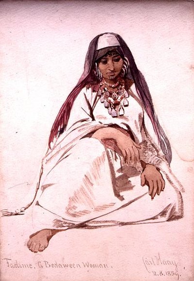 Fadine, Bedaween Womanpoli autorstwa Carl Haag