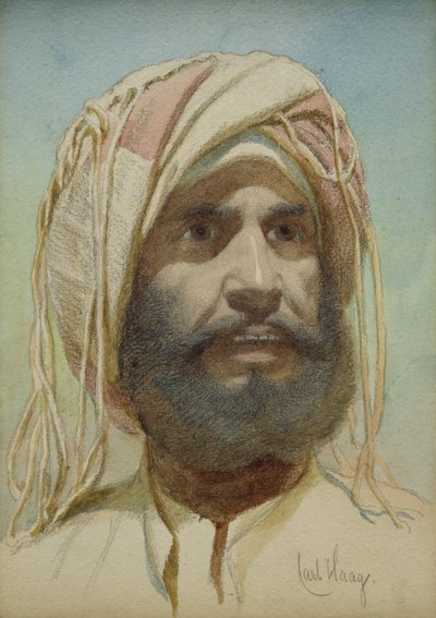 Portret brodatego plemienia autorstwa Carl Haag