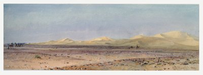Sand Hills na drodze do Suezu, 1859 autorstwa Carl Haag