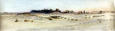 Świątynia Słońca, Łuk Triumfalny i Wielka Kolumnada autorstwa Carl Haag