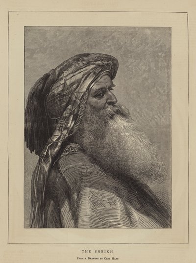 Szejk autorstwa Carl Haag