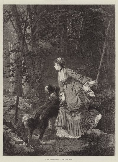 Leśna Polana autorstwa Carl Heinrich Hoff