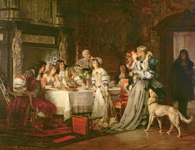 Powrót, 1870 autorstwa Carl Heinrich Hoff