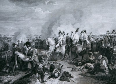 Arcyksiążę Karol Austrii w bitwie pod Aspern autorstwa Carl Heinrich Rahl