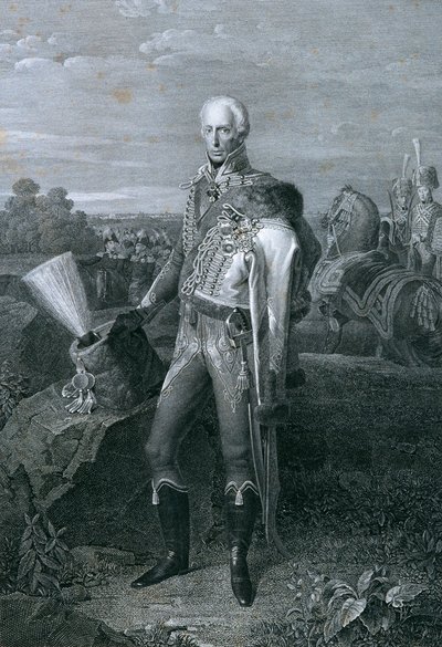 Cesarz Franciszek I Austriacki autorstwa Carl Heinrich Rahl
