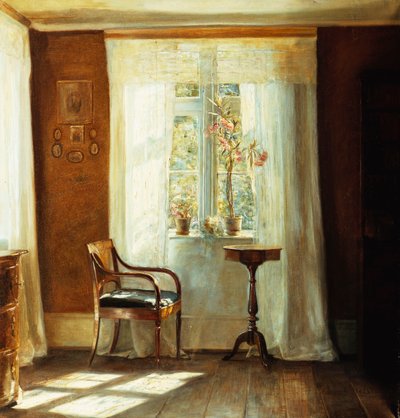Dom Artysty w Lyngby (olej na płótnie) autorstwa Carl Holsoe