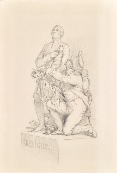 Alegoria religii autorstwa Carl Joseph Geiger