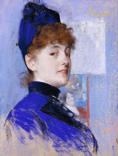 Alma, 1887 autorstwa Carl Larsson