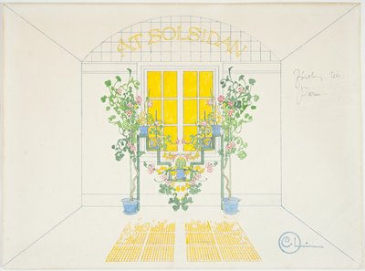 Åt Solsidan autorstwa Carl Larsson