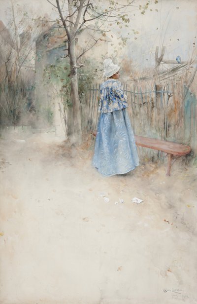Jesień 1884 (wc na papierze) autorstwa Carl Larsson