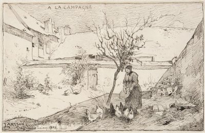 Francuskie gospodarstwo rolne autorstwa Carl Larsson