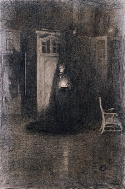 Dobranoc autorstwa Carl Larsson