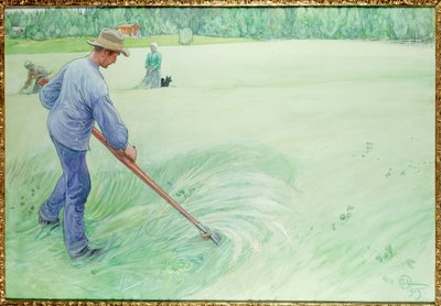 Kombajny, 1915 autorstwa Carl Larsson
