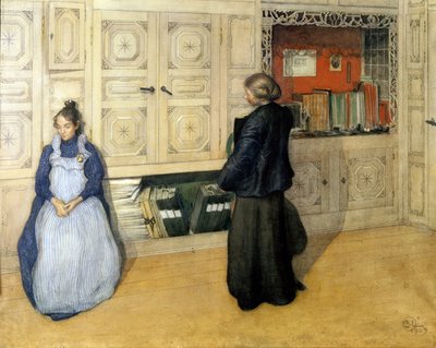 Matka i córka autorstwa Carl Larsson