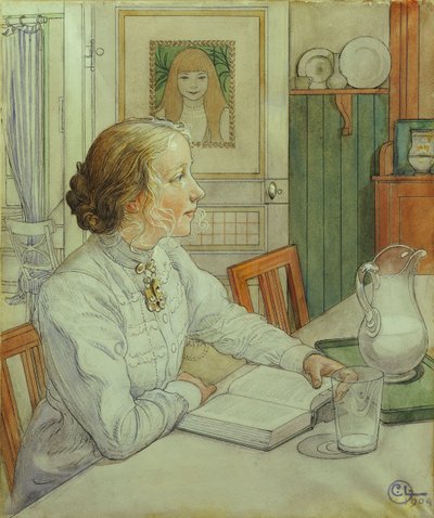 Moja najstarsza córka, 1904 autorstwa Carl Larsson