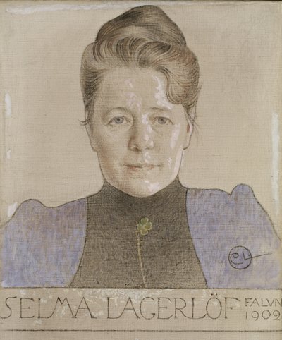 Selma Lagerlof, 1902 autorstwa Carl Larsson