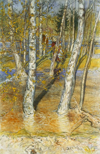 Wiosna, 1902 autorstwa Carl Larsson