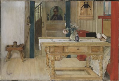 Niedzielny odpoczynek autorstwa Carl Larsson
