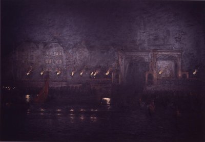 Pogrzeb Fryderyka VII 2 grudnia 1863 r. autorstwa Carl Locher