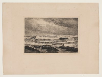 Skagen. Burza autorstwa Carl Locher