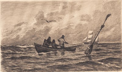 Na południowo-wschodnim wybrzeżu Skagen autorstwa Carl Locher