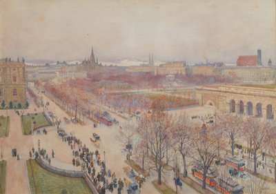 Ringstrasse w Wiedniu autorstwa Carl Max Müller